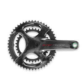 Campagnolo Super Record Juego de Bielas y Platos Carbono Ultra Torque 172.5 mm 36x52 Titanio/Carbono