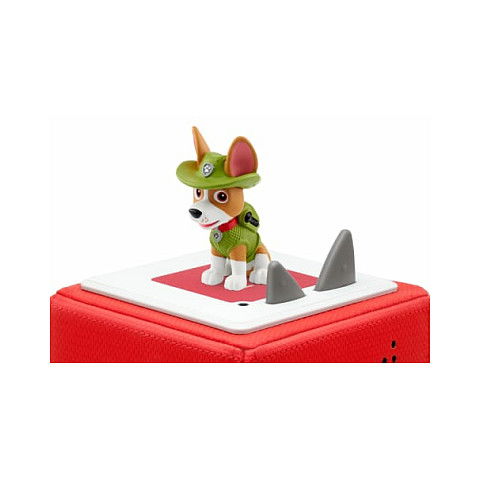 Tonies Figura Paw Patrol - Hier kommt Tracker con 16 Canciones para Toniebox, Juguete Musical para Niños y Niñas de 3 Años (11000289)