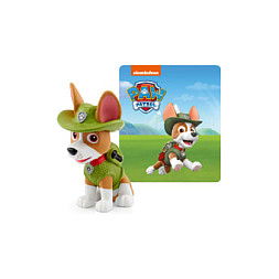 Tonies Figura Paw Patrol - Hier kommt Tracker con 16 Canciones para Toniebox, Juguete Musical para Niños y Niñas de 3 Años (11000289)
