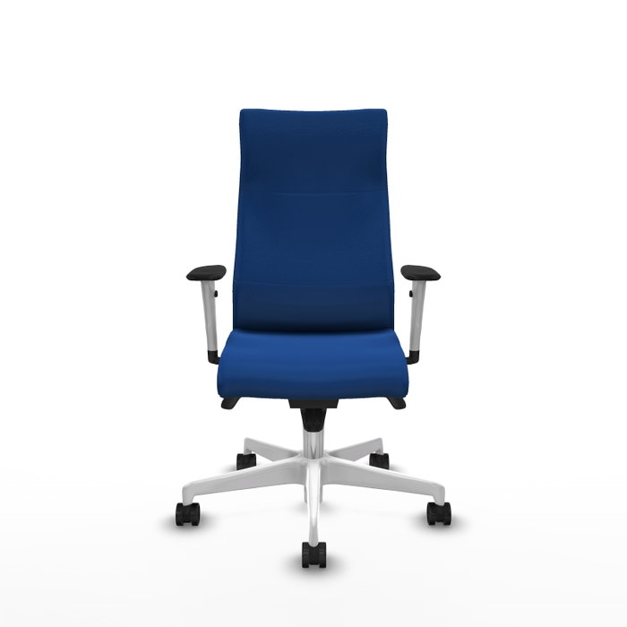 PIQUERAS Y CRESPO Sillón Albacete con mecanismo Sincro, Azul