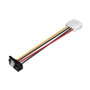 Aisens Cable de Alimentación Molex 4 Pin Macho a SATA Hembra con Anclajes A131-0163