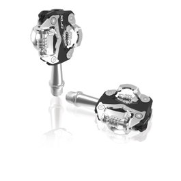 XLC Pedal System PD-S15 - Pedales de aluminio con eje CroMo y rodamiento sellado