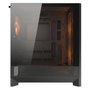 COUGAR CGR-5VA4B-RGB Airface 180 Midi Tower Negro, con ARGB, Ventana de Vidrio Templado, 3 Ventiladores Preinstalados