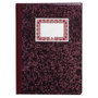 Dohe Cuaderno de Contabilidad Caja Burdeos Folio 100 Hojas Numeradas