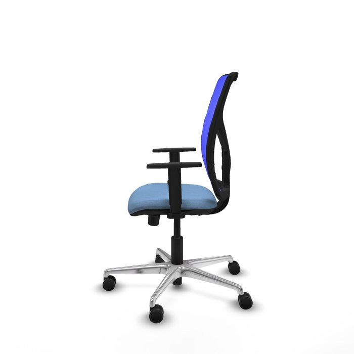 PIQUERAS Y CRESPO Silla de oficina Motilla con mecanismo Sincro/Traslack Azul PIQUERAS Y CRESPO Silla de oficina Motilla con mecanismo Sincro/Traslack Azul