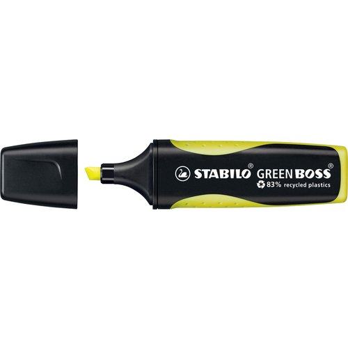 STABILO Boss Marcador Fluorescente Amarillo (Set de 10) STABILO Boss Marcador Fluorescente Amarillo (Set de 10)