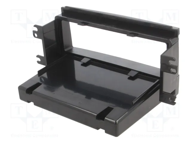 METRA Bastidor de montaje de radio 1 DIN negro para Kia Spectra/Spectra 5 2007-2008 METRA Bastidor de montaje de radio 1 DIN negro para Kia Spectra/Spectra 5 2007-2008
