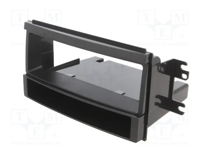 METRA Bastidor de montaje de radio 1 DIN negro para Kia Spectra/Spectra 5 2007-2008 METRA Bastidor de montaje de radio 1 DIN negro para Kia Spectra/Spectra 5 2007-2008