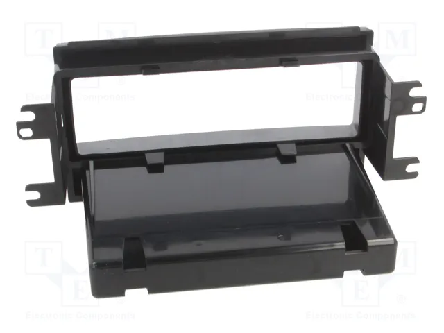METRA Bastidor de montaje de radio 1 DIN negro para Kia Spectra/Spectra 5 2007-2008 METRA Bastidor de montaje de radio 1 DIN negro para Kia Spectra/Spectra 5 2007-2008