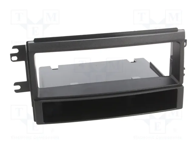 METRA Bastidor de montaje de radio 1 DIN negro para Kia Spectra/Spectra 5 2007-2008 METRA Bastidor de montaje de radio 1 DIN negro para Kia Spectra/Spectra 5 2007-2008