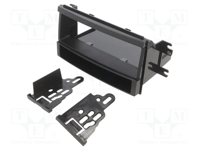 METRA Bastidor de montaje de radio 1 DIN negro para Kia Spectra/Spectra 5 2007-2008 METRA Bastidor de montaje de radio 1 DIN negro para Kia Spectra/Spectra 5 2007-2008