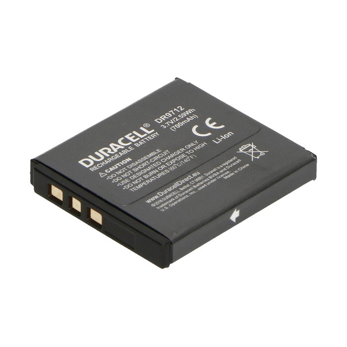 Duracell Batería Li-Ion 700mAh para Kodak KLIC-7001 Duracell Batería Li-Ion 700mAh para Kodak KLIC-7001