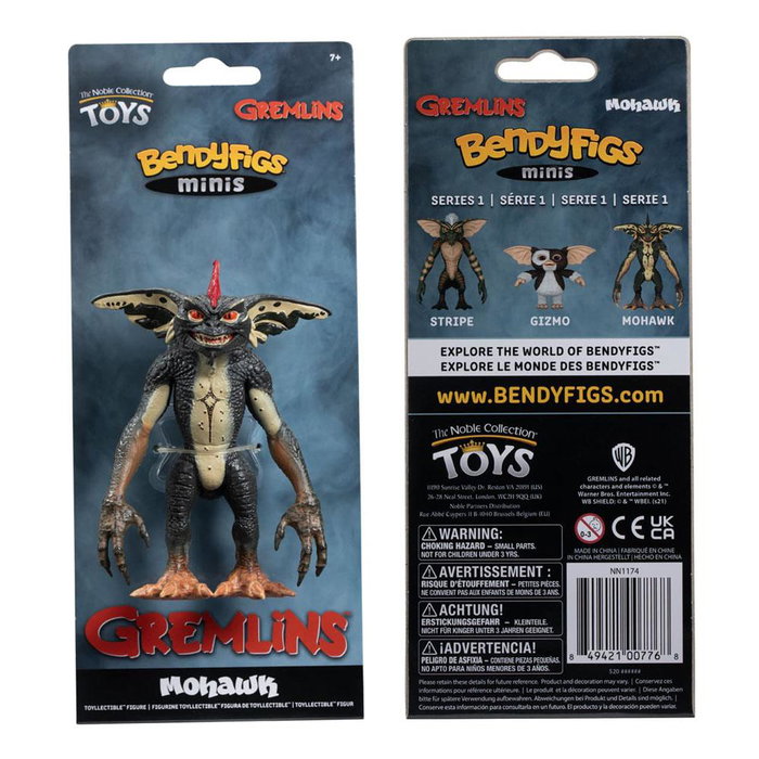 Gremlins Figura Maleable Bendyfigs Mini Mohawk 11 cm Gremlins Figura Maleable Bendyfigs Mini Mohawk 11 cm