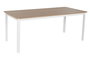DKD Home Decor Set de Comedor de 7 Piezas de Aluminio con 6 Sillas