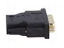 LogiLink Adaptador HDMI hembra a DVI-D (24+1) macho BU-ST Negro