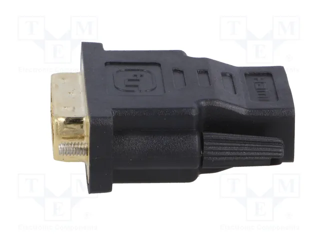 LogiLink Adaptador HDMI hembra a DVI-D (24+1) macho BU-ST Negro LogiLink Adaptador HDMI hembra a DVI-D (24+1) macho BU-ST Negro