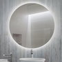 Emuca Espejo de baño Cassiopeia con iluminación LED decorativa 60cm