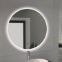 Emuca Espejo de baño Cassiopeia con iluminación LED decorativa 60cm