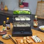 Livoo Vaporera al Vapor DOC300 3 Cestas 1000-1200W 12L