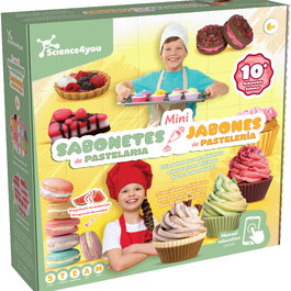 SCIENCE4YOU Mini Jabones de Pastelería