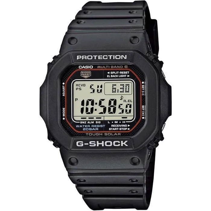 Casio G-Shock The Origin Reloj para Hombre con Función Solar y Resistente a Golpes - Negro