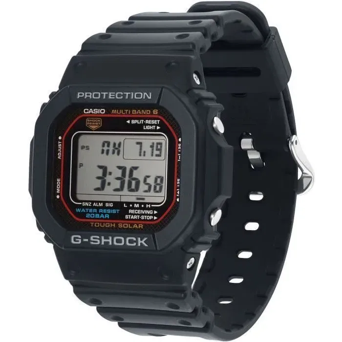 Casio G-Shock The Origin Reloj para Hombre con Función Solar y Resistente a Golpes - Negro