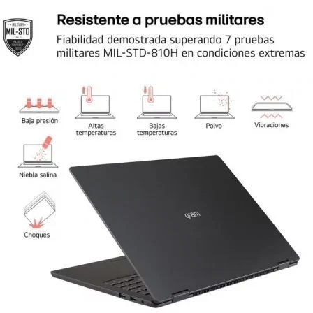 LG Portátil Gram 14Z90T-G.AD8BB Intel Core Ultra 7 32GB 2TB SSD 14" Win11