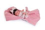 Antonio Juan - Muñeca recién nacida Baby Toneta con mantita y lazo, cuerpo vinilo, 33 cm, incluye diadema, chupete, ropa y manta