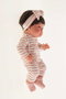 Antonio Juan - Muñeca recién nacida Baby Toneta con mantita y lazo, cuerpo vinilo, 33 cm, incluye diadema, chupete, ropa y manta