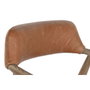 DKD Home Decor Sillón Urban, Fresno y Piel, Blanco Decapé, Estilo Horeca, 57 x 74 x 59 cm - Colección Top Chairs 2c24
