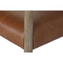 DKD Home Decor Sillón Urban, Fresno y Piel, Blanco Decapé, Estilo Horeca, 57 x 74 x 59 cm - Colección Top Chairs 2c24