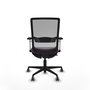 PIQUERAS Y CRESPO Silla de oficina Haches con mecanismo Sincro/Traslack Morado y Gris