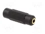 GEMBIRD Adaptador Jack 3,5mm Tomacorriente Stereo Negro