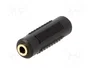 GEMBIRD Adaptador Jack 3,5mm Tomacorriente Stereo Negro