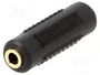 GEMBIRD Adaptador Jack 3,5mm Tomacorriente Stereo Negro
