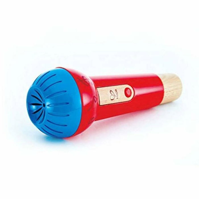 Hape Micrófono de madera eco prodigioso con ritmos y sonidos Hape Micrófono de madera eco prodigioso con ritmos y sonidos