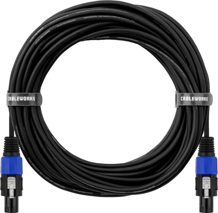 CABLEWORKS Cable Altavoz Speakon/Speakon - 15 M