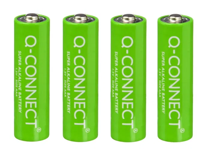 Q-connect Pila Alcalina AAA Paquete con 20 Unidades