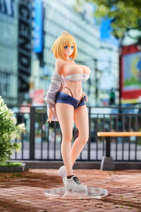 Original Character Statue PVC 1/6 Sophia F. Shirring Tube Top Ver. Illustration by Nadare Takamine Illustration by Daefny Bonus Edition 26 cm