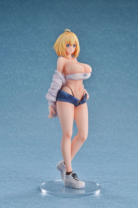 Original Character Statue PVC 1/6 Sophia F. Shirring Tube Top Ver. Illustration by Nadare Takamine Illustration by Daefny Bonus Edition 26 cm