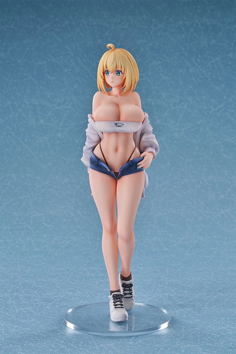 Original Character Statue PVC 1/6 Sophia F. Shirring Tube Top Ver. Illustration by Nadare Takamine Illustration by Daefny Bonus Edition 26 cm