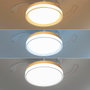 Ventilador de Techo con Luz LED y 4 Aspas Retráctiles Blalefan InnovaGoods Madera 72 W Ø49,5-104 cm