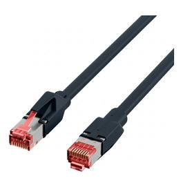 EFB Elektronik Cable de red RJ45 S/FTP Cat6a 7,5m Negro