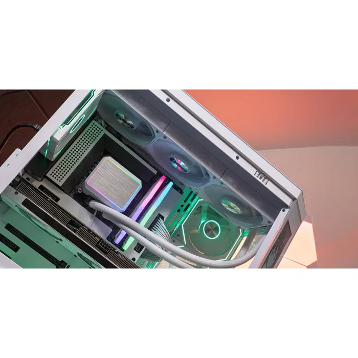 Refrigeracion liquida ml-proii 360 blanco mars gaming 360mm / 3x ventiladores / 800-2000 rpm/ tdp 600w