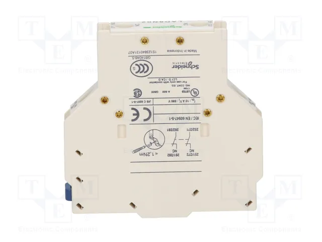 SCHNEIDER ELECTRIC Contactores auxiliares TeSys D LAD8N02