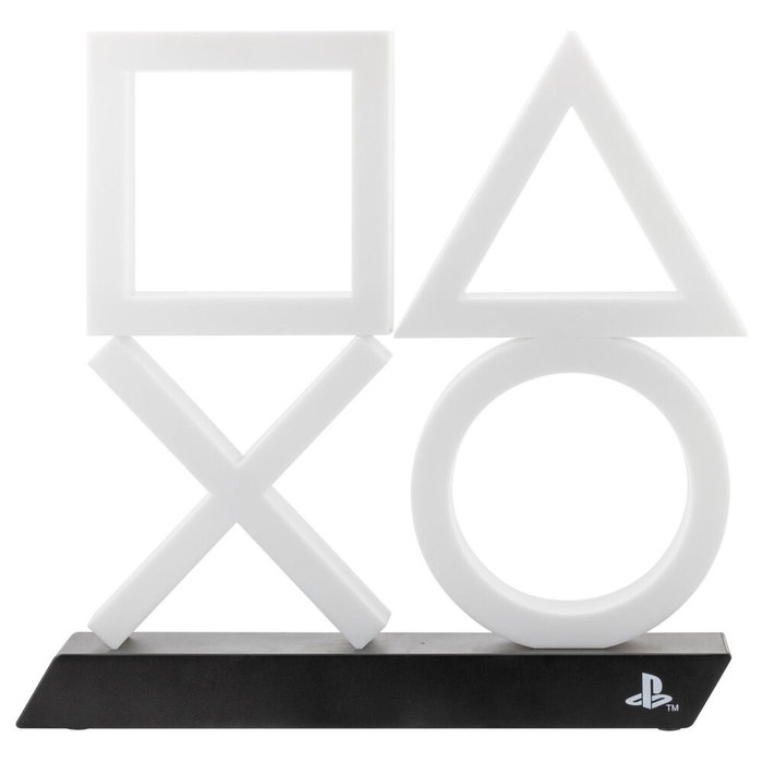 PALADONE Lámpara Icon PS5 PlayStation, decoración XL, tamaño 31x30cm