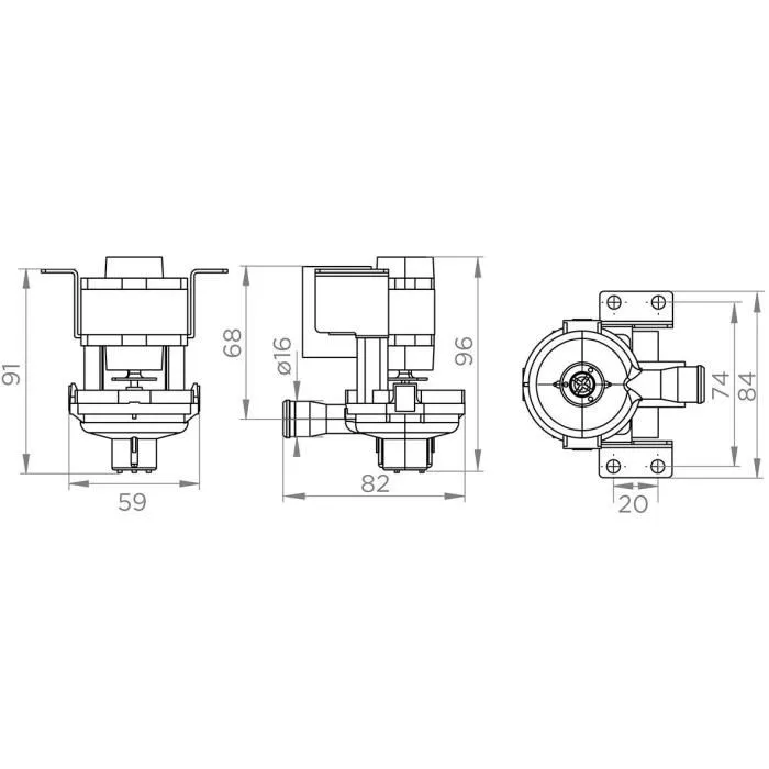Sfa Sanicondens Clim Cassette Bomba de elevación de condensados 120 L/H