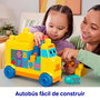 MEGA BLOKS Autobús Construye Y Cuenta Jkg34 - Juguete de construcción con 45 piezas, números 1-10, para aprender a contar +12 meses