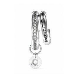 Guess JUBE03294JWRHT-U Crazy Earrings Pendientes de Acero Inoxidable 3cm