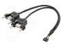 DeLOCK 84832 Cable USB 2.0 con 2 x USB Tipo-A Hembra, 0,25 m